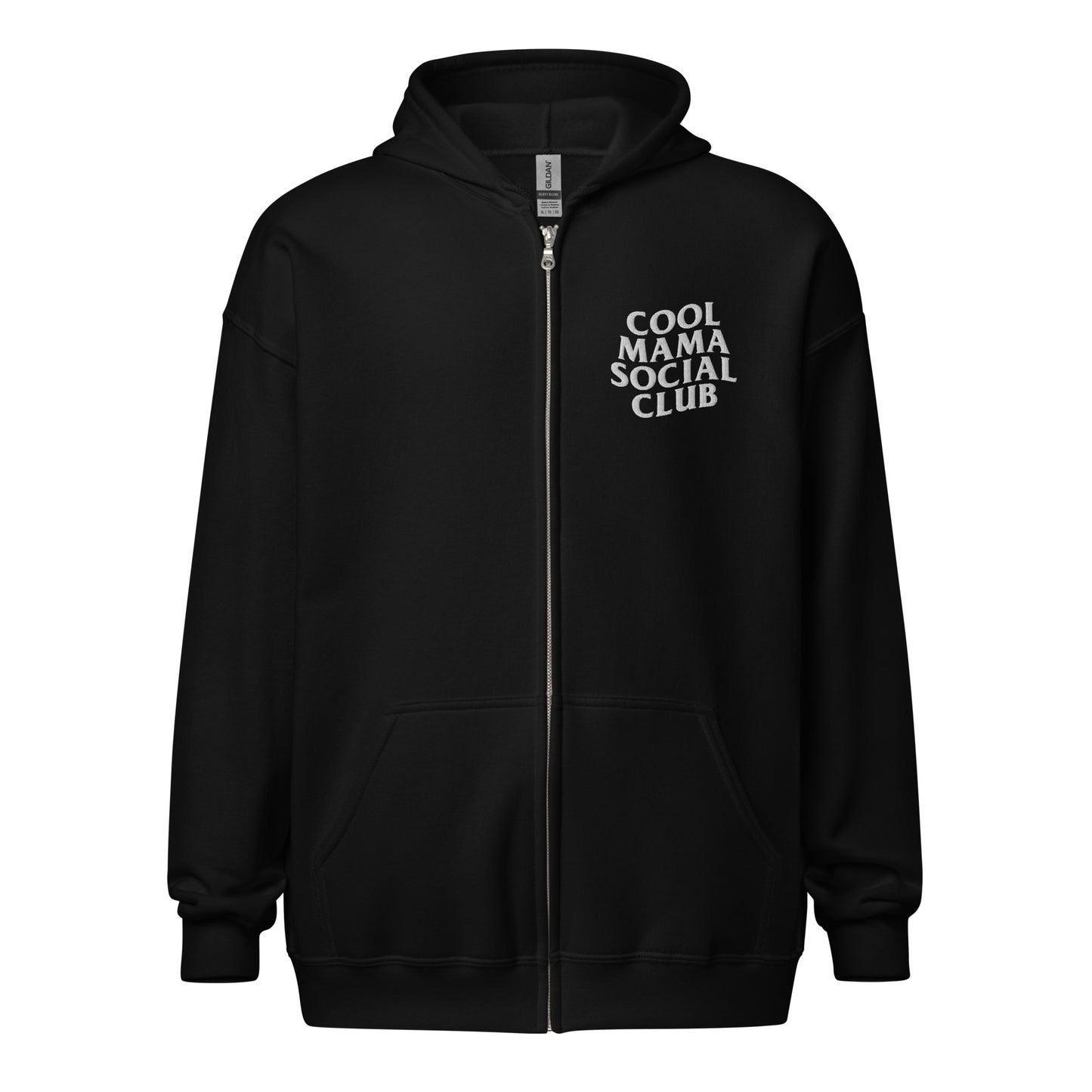 Cool Mama Social Club Zip Hoodie