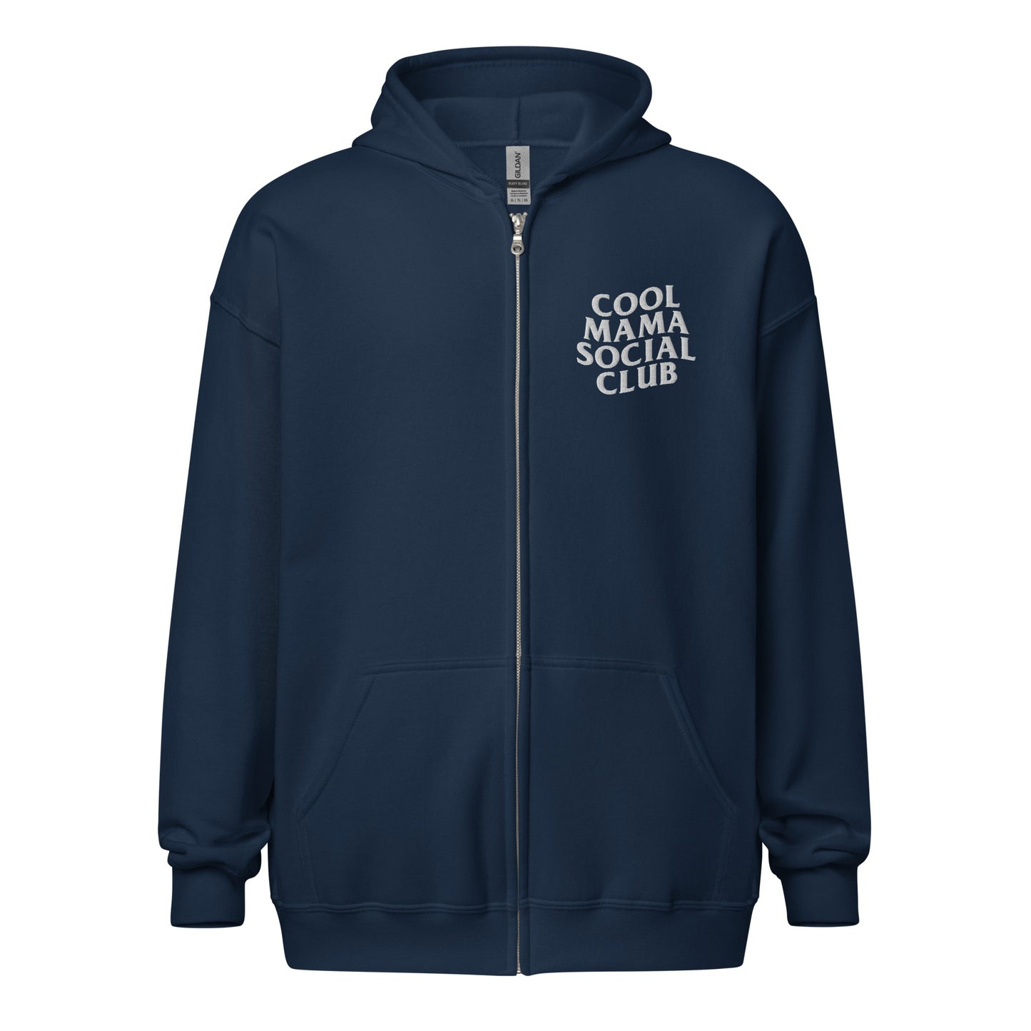 Cool Mama Social Club Zip Hoodie