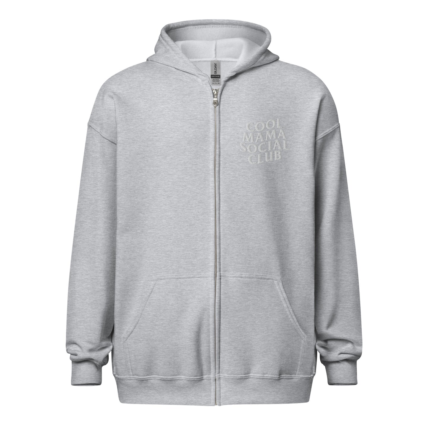 Cool Mama Social Club Zip Hoodie